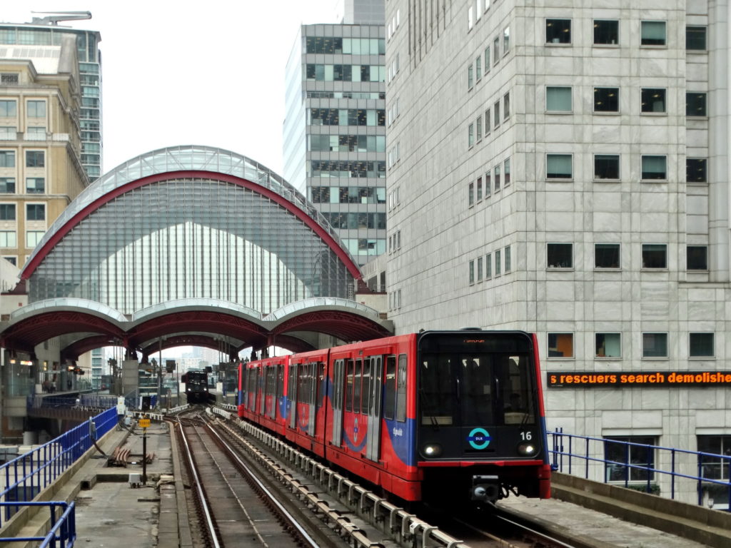 Docklands Light Railway w Londynie