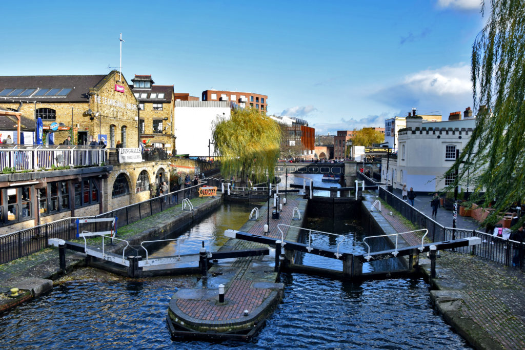 Camden Market - Little Venice - nietypowe miejsca w Londynie. 