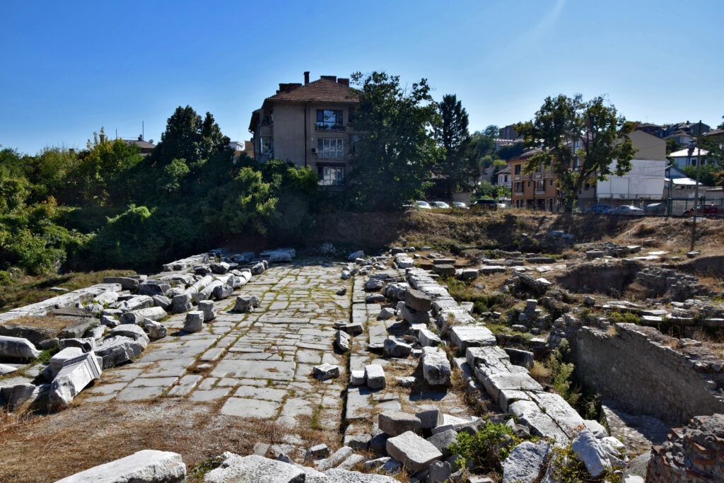 Płowdiw, Plovdiv. Ruiny antyczne, starożytny Rzym.
