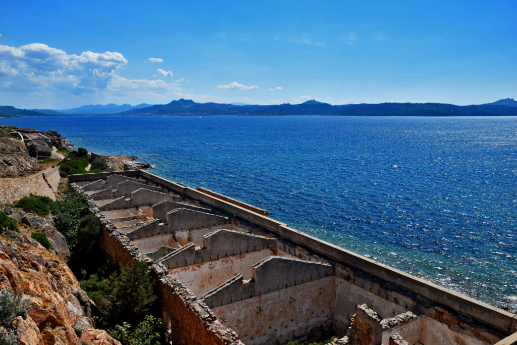 Caprera twierdza Bastiani La Maddalena