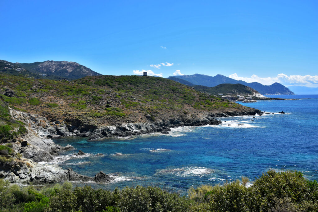 Cap Corse - zachodniej wybrzeże. 