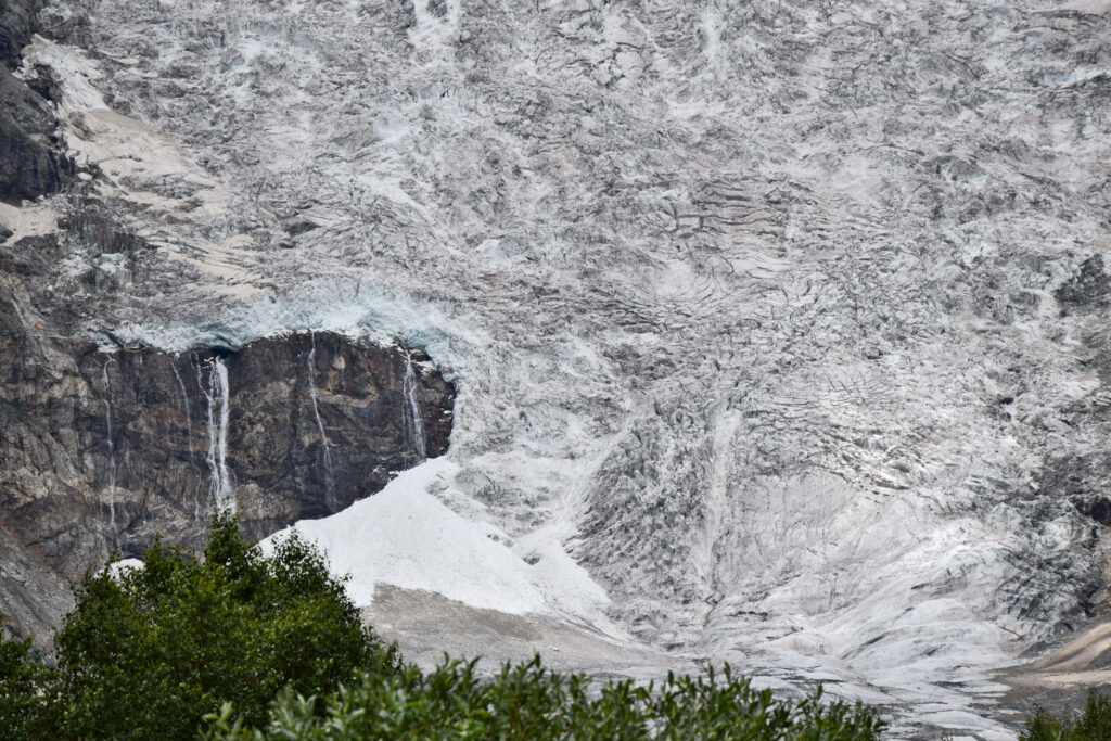 Swanetia, lodowiec Adishi. Trekking z mestii do ushguli, Gruzja