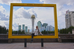 Astana, wieża Bajterek