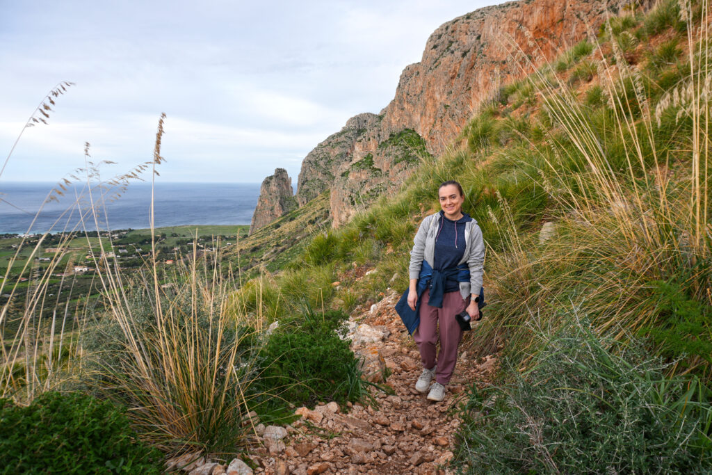 Szlak na Monte Monaco.