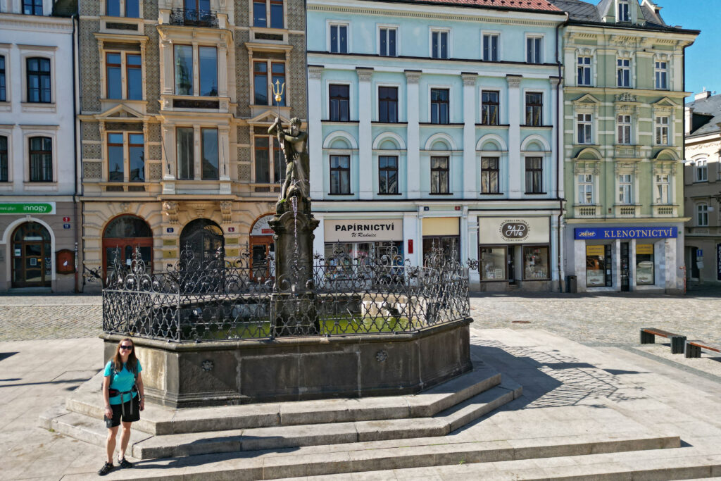Liberec rynek fontanna