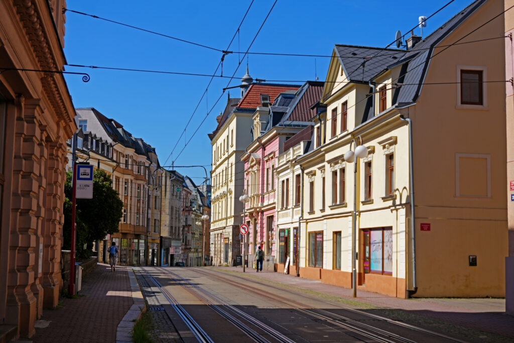 Liberec zabytkowe kamienice